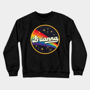 Brianna // Rainbow In Space Vintage Style Crewneck Sweatshirt